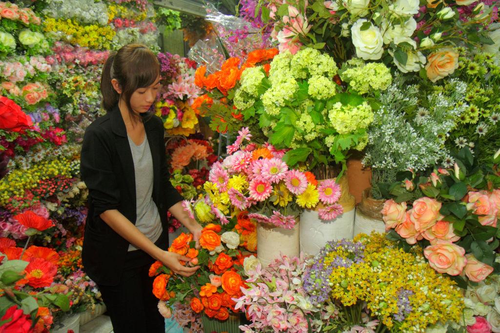 De Flower Market.