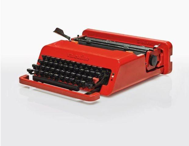 Ettore Sottsass and Perry King - 'VALENTINE' PORTABLE TYPEWRITER// OLIVETTI / VALENTINE / 