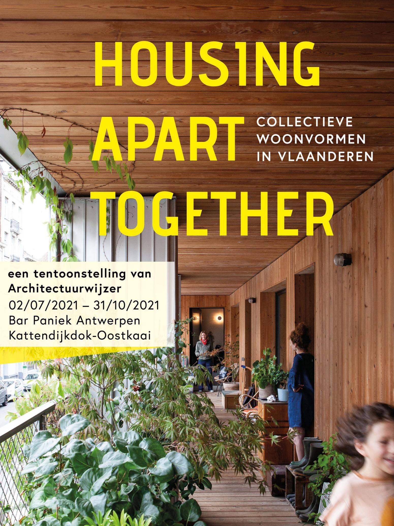 Affiche Housing Apart Together Antwerpen