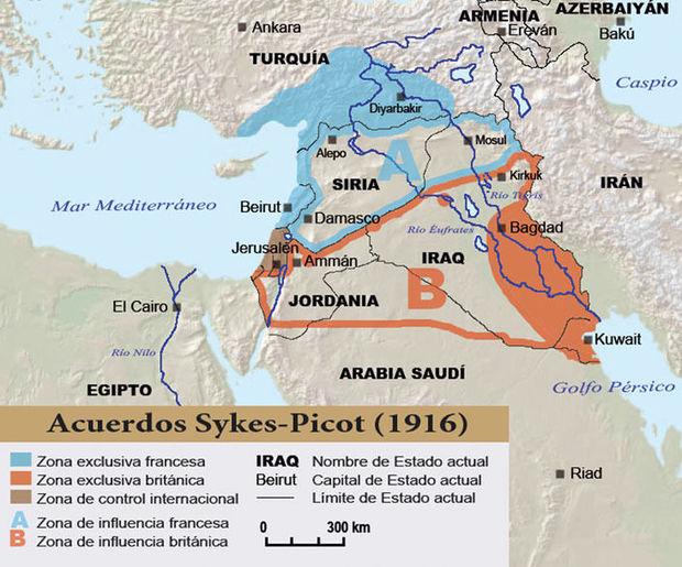 Sykes-Picot, l'accord secret qui conditionne toujours le Proche-Orient, 100 ans après