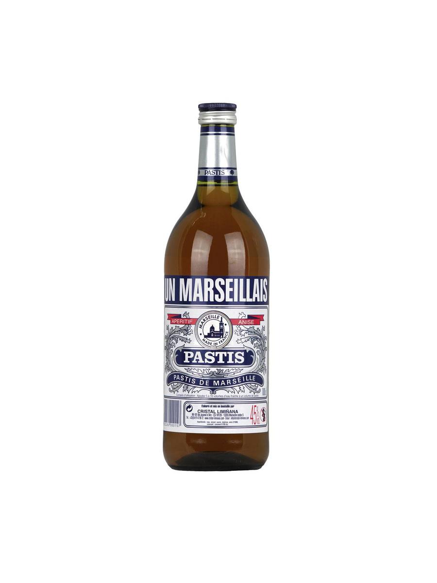 De enige 'echte' Pastis de Marseille, 15,90 euro per liter.