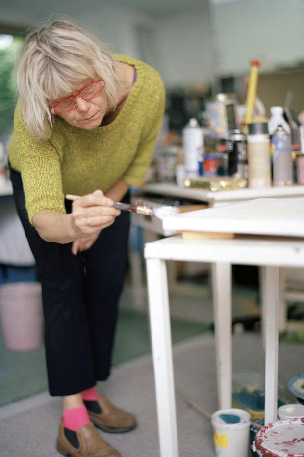 Het atelier van kunstenares Anne-Mie Van Kerckhoven: 'Ik moet met mijn handen werken'
