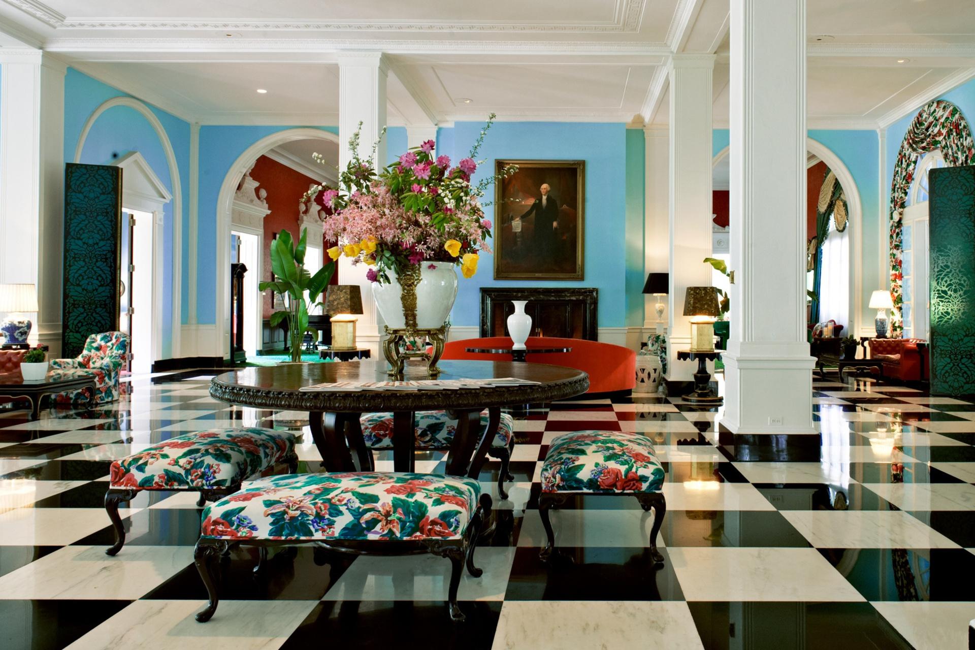 Lobby in The Greenbrier