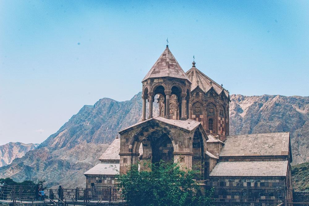 De christelijke Sint-Stefanuskerk in het uiterste noordwesten van Iran.