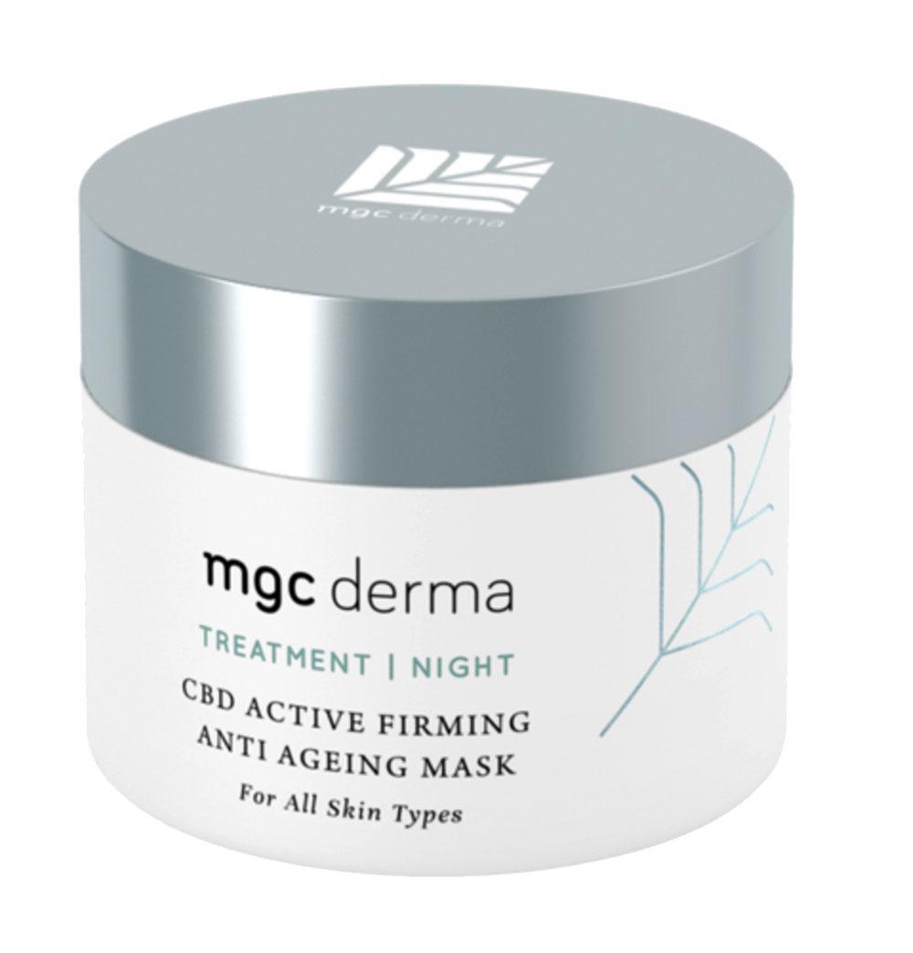 Anti-ageingmasker: CBD Active Firming Anti Ageing Mask (79,30 euro) van MGC Derma.
