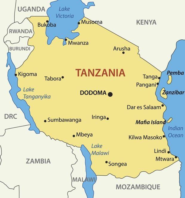 Tanganyikameer het bedreigde meer van 2017