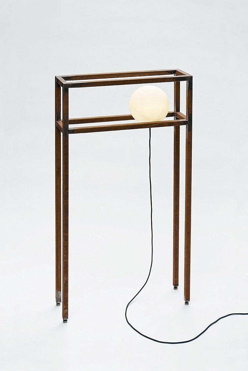 De Tribute-lamp voor Gent Glass.