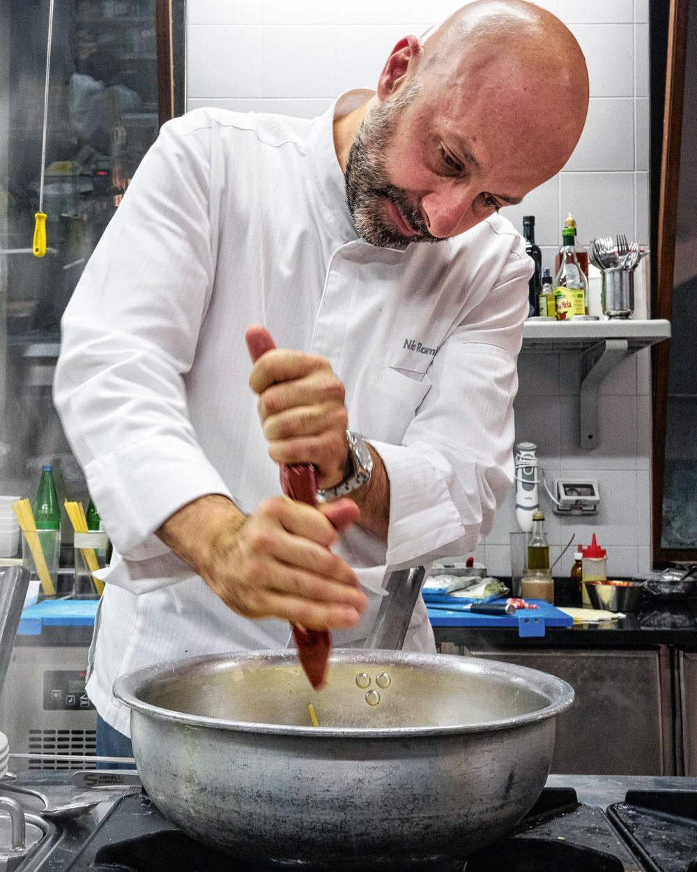 Door te blijven experimenteren haalt Romito meer uit de Italiaanse gastronomie.