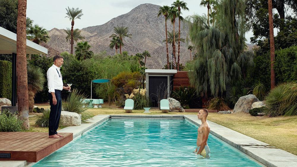 Uit 'Palm Springs': American Dream, self-portrait with Alex (2018).