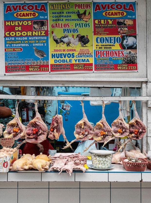 De markten van Lima zijn heel traditioneel gebleven.
