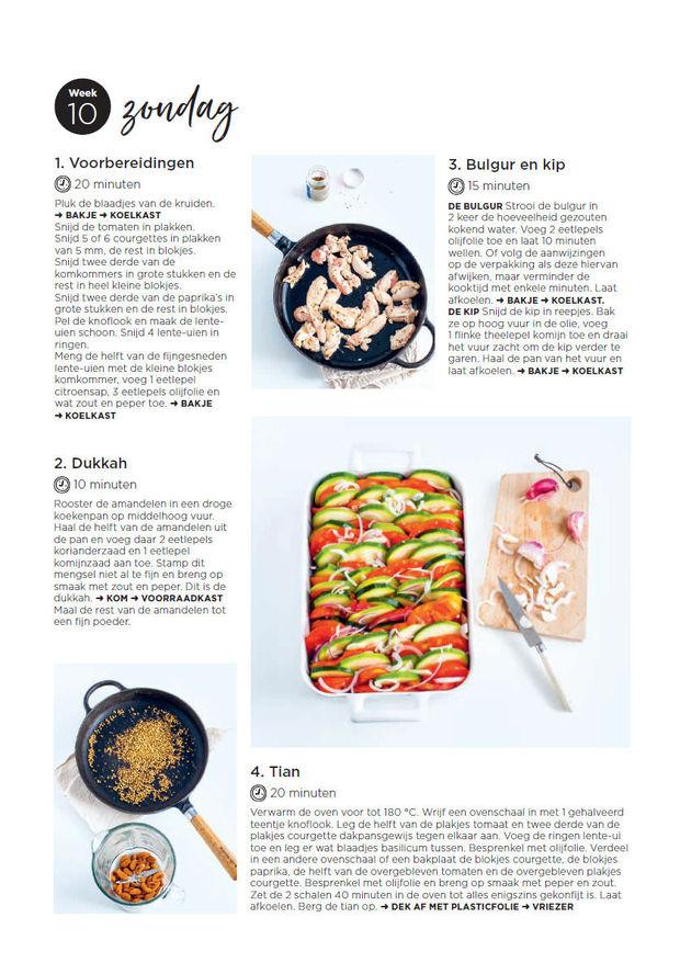 Eén dag koken, een hele week eten: dit kookboek leert je de kunst van meal prepping