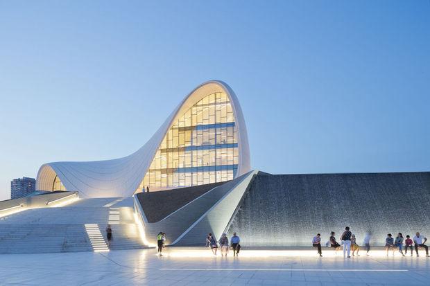 Une construction de l'architecte Zaha Hadid.