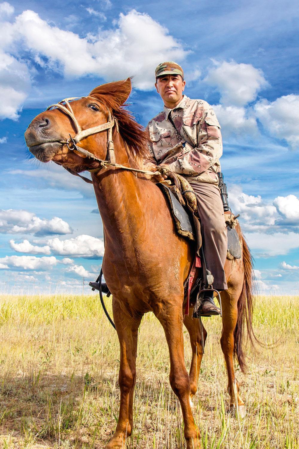 Op 's werelds grootste steppe treffen we een shaban, een Kazachse cowboy.