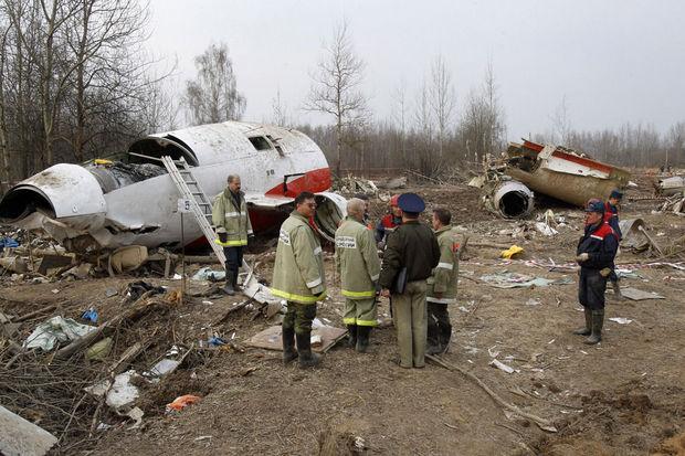 Crash du Tupolev Tu-154 en avril 2010 dans l'ouest de la Russie