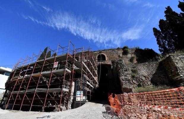 Mausoleum van de eerste Romeinse keizer Augustus in oude glorie hersteld