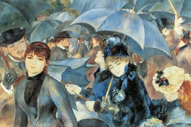Les Parapluies, d'Auguste Renoir.