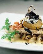 Pieterman met schorseneren en aardappel met kaviaar van zeewier