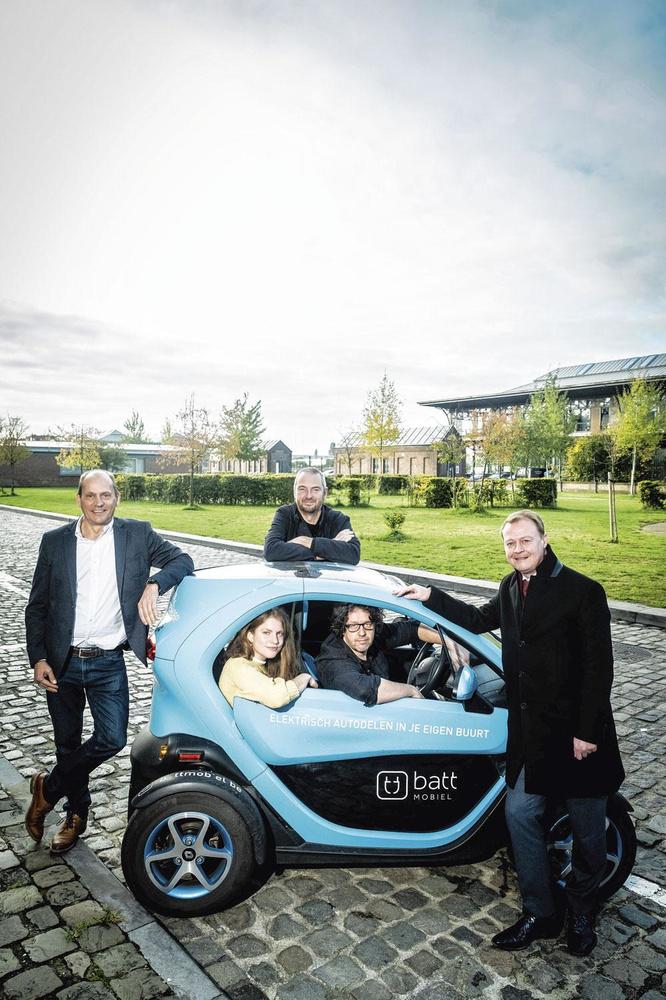 BattMobility wil met zijn concept van elektrische gedeelde mobiliteit Gent én de wereld veroveren.
