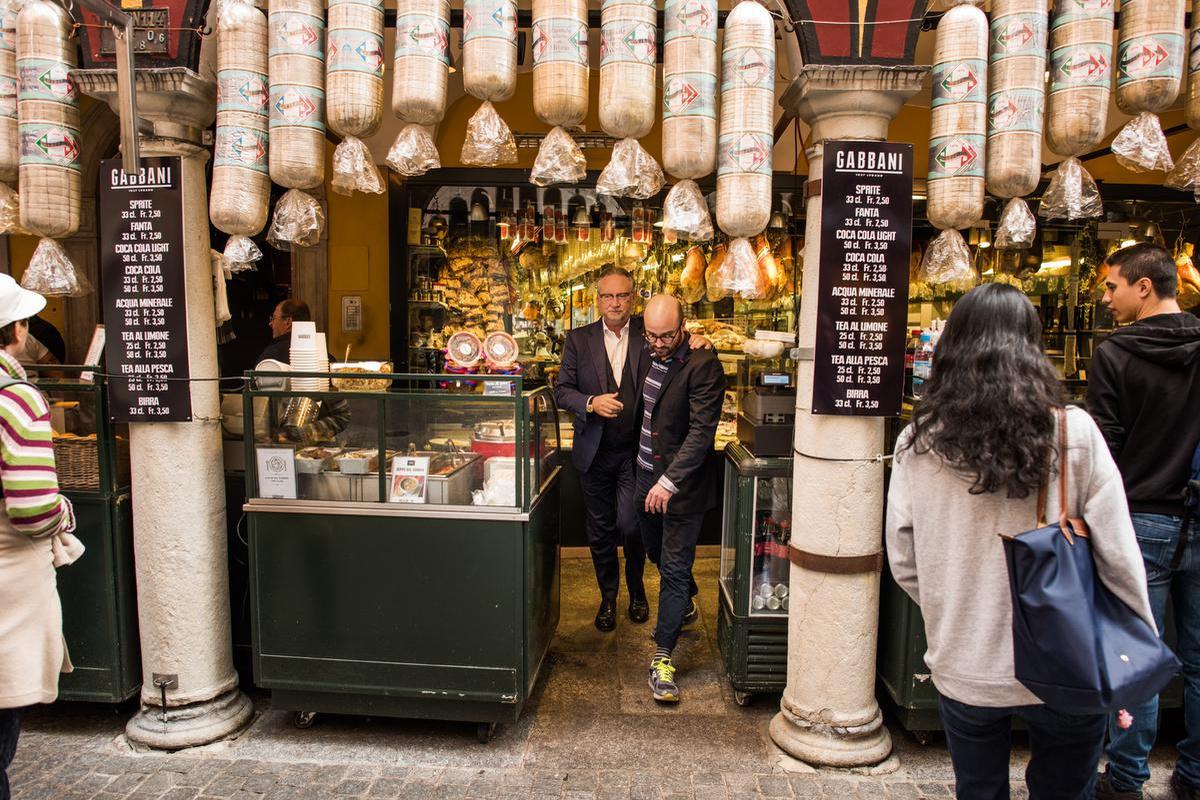 De delicatessenwinkel van Gabbani