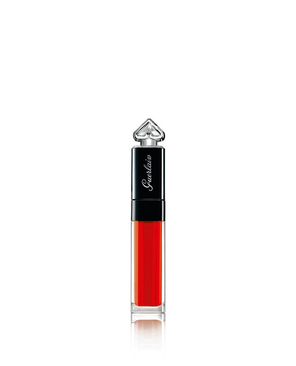 Lip Colour' Ink Liquid Lipstick by La Petite Robe Noire in 140  (30,50 euro), Guerlain.