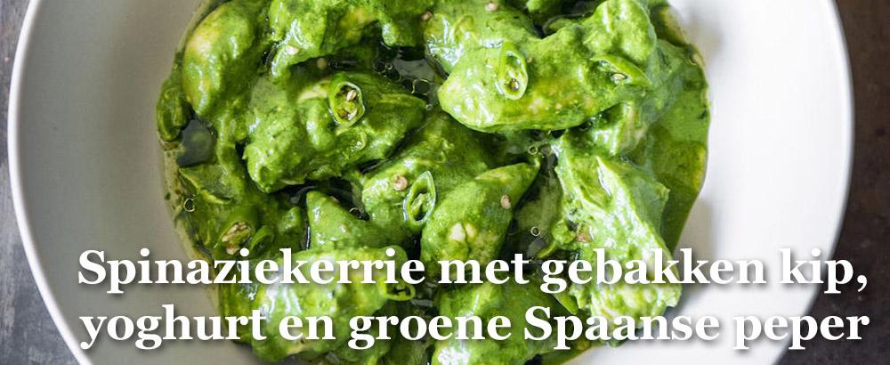 Het geheim van deze intens groene kleur: het gerecht niet meer verwarmen wanneer je de rauwe spinazie toevoegt. Doe je dat wel, riskeer je te eindigen met een veel grauwer gerecht. 