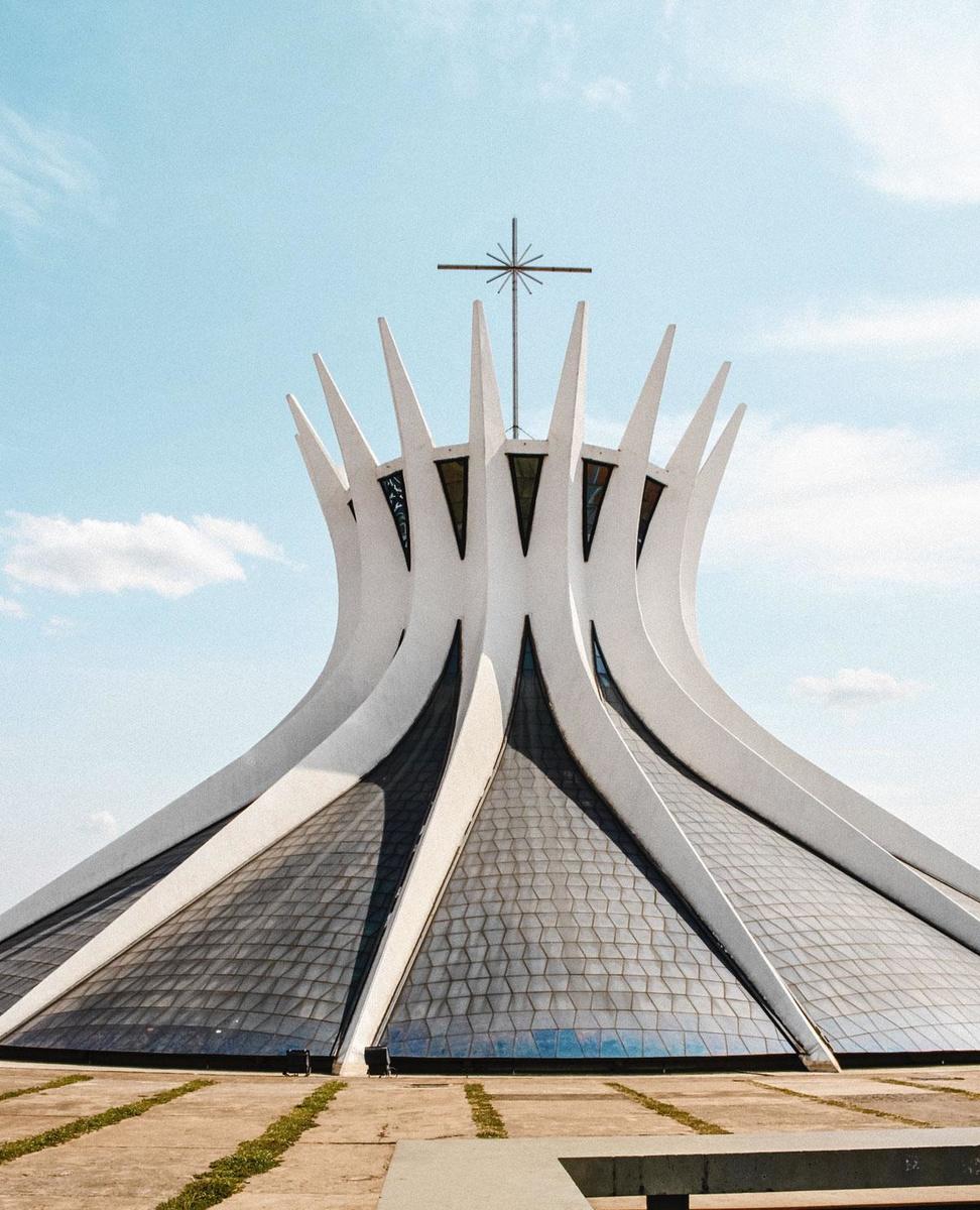 Kathedraal van de architect Oscar Niemeyer