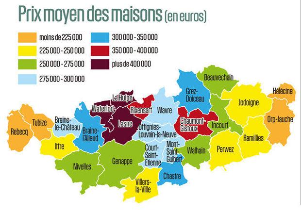 Immo: le Brabant wallon adopte l'appartement