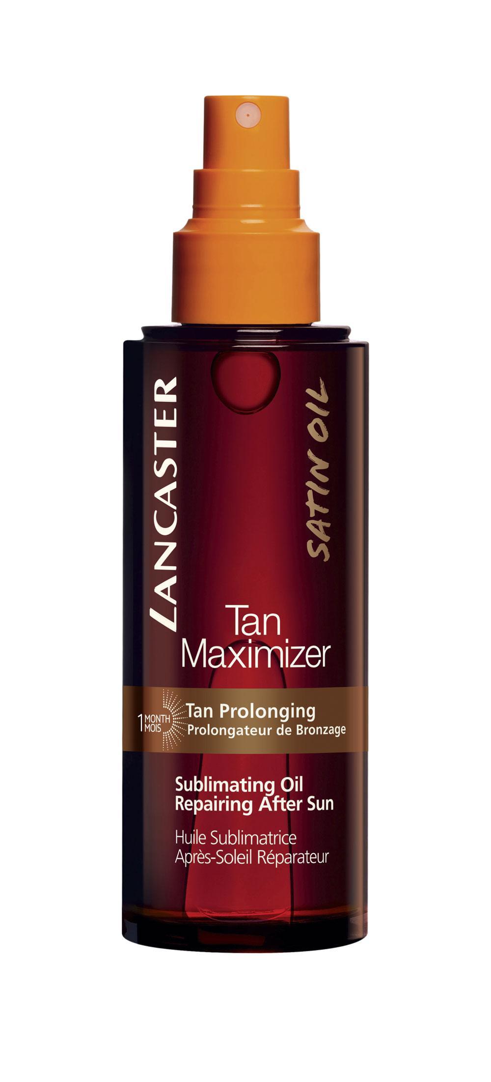 Tan Maximizer Sublimating Oil Repairing After Sun (30,90 euro), Lancaster.