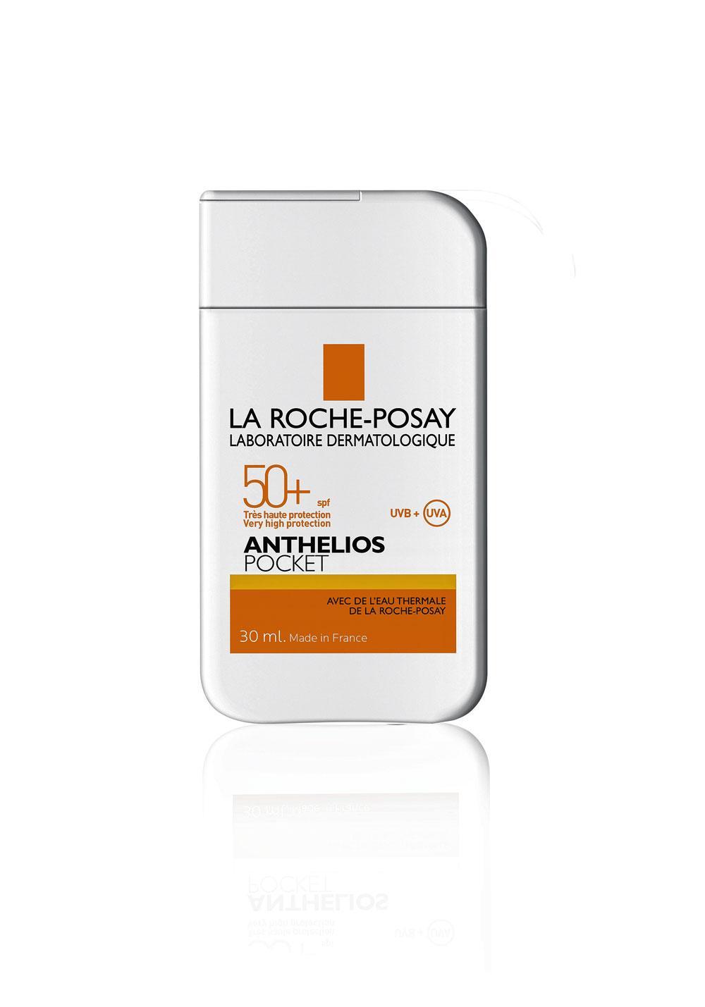 Anthelios Pocket (9,95 euro), La Roche-Posay.