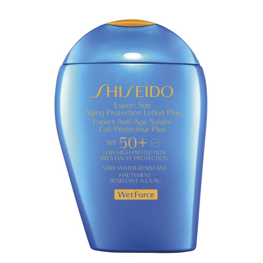 Expert Sun Aging Protection Lotion Plus SPF50+ (35,50 euro), Shiseido.