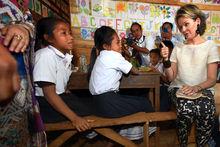 La visite de Mathilde au Laos, un 