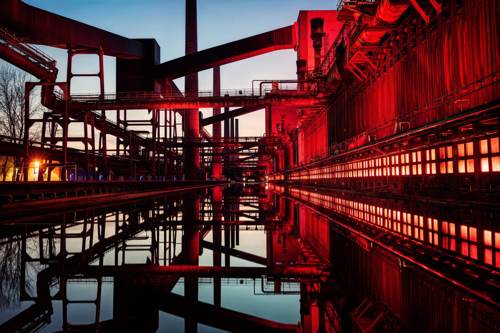 Zollverein, een Centre Pompidou-achtig complex