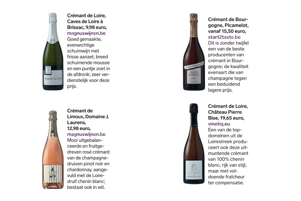 Crémant: hoe champagne verschilt van Franse schuimwijn