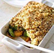 Crumble van haver en lamsschouder