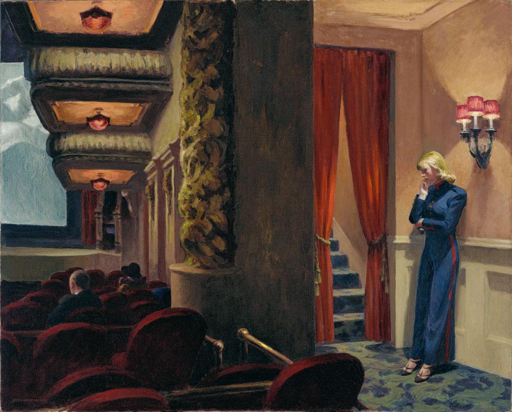 New York Movie, Edward Hopper,  1939 (81,9 cm × 101,9 cm).