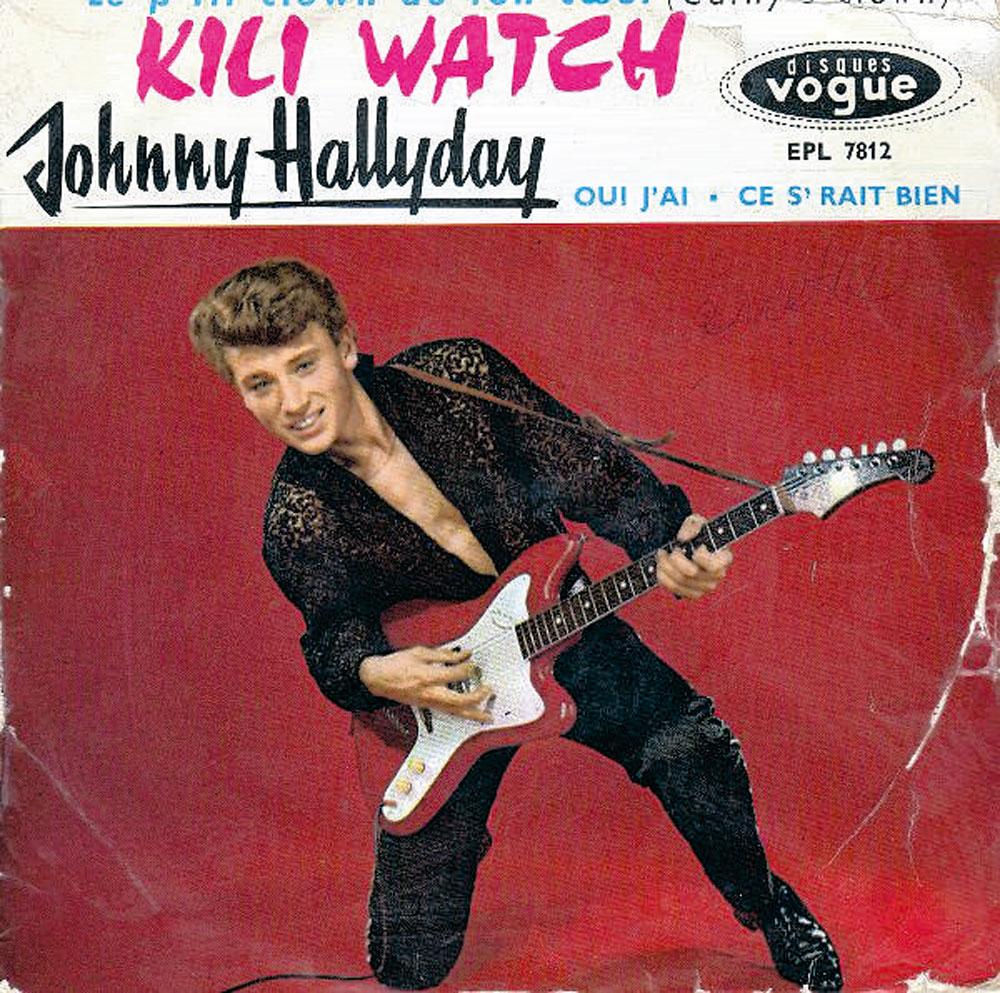 45 tours Viens danser le twistet Kili Watch, 1961.
