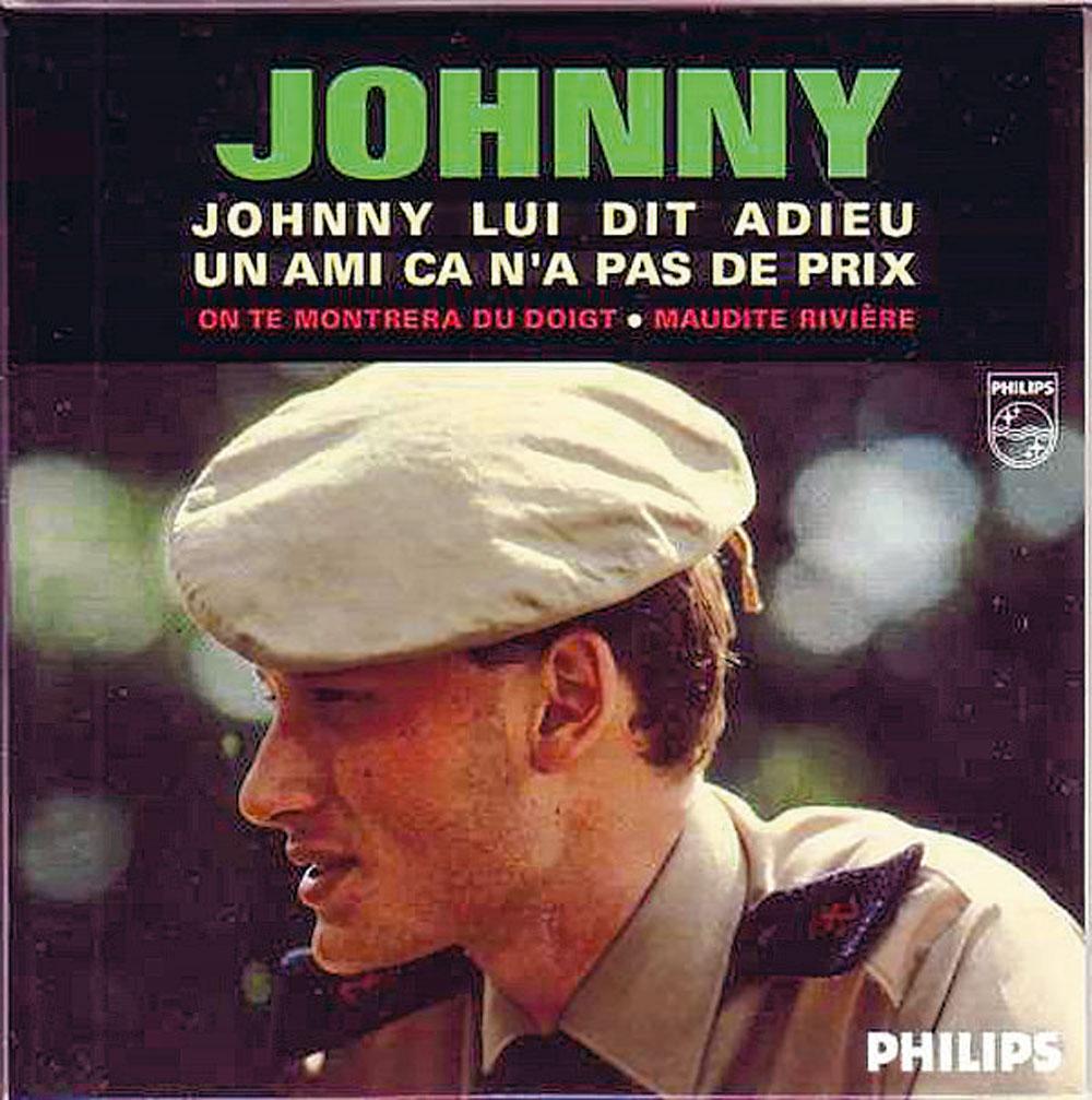 45 tours Johnny lui dit adieu, 1965.