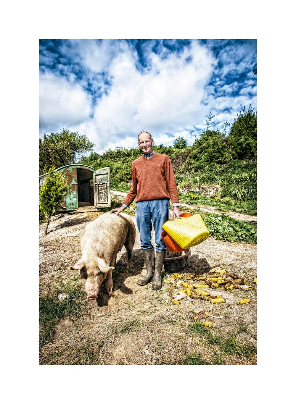Roch Pirmez est l'un des éleveurs du premier groupement de porcs bio en Wallonie, créé en mars dernier.
