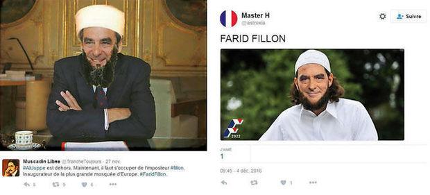 Farid Fillon, l'ex-premier ministre grimé par la fachosphère pour avoir inauguré une mosquée.