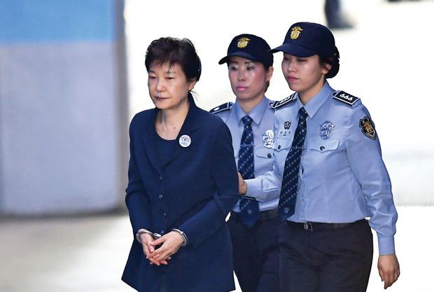 L'ex-présidente de la Corée du Sud, Park Geun-hye, destituée en décembre dernier.