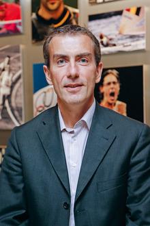Marc Coudron, président de la Fédération belge de hockey.