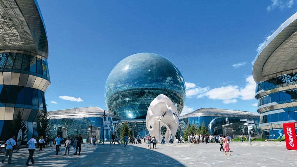 Astana a notamment ravi à Liège l'organisation de l'Exposition universelle, qui s'est tenue en 2017.