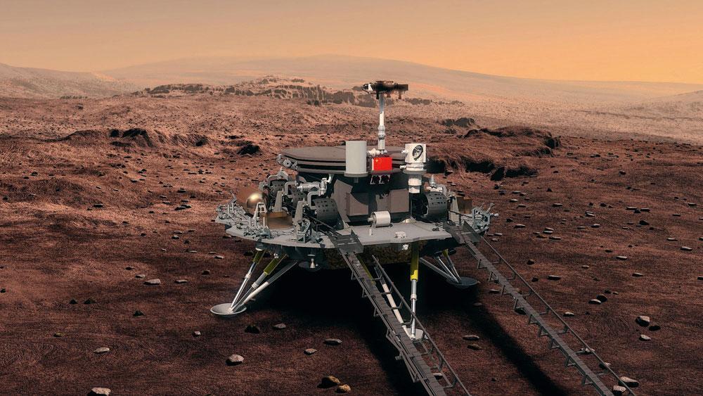 La Chine veut lancer un atterrisseur et un rover vers Mars à l'horizon 2020.