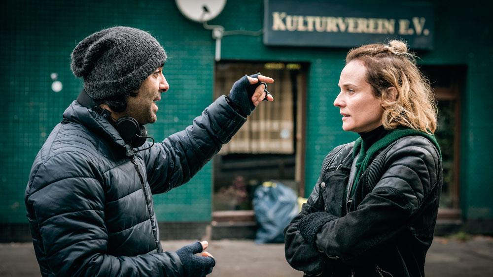 Avec le réalisateur Fatih Akin, l'actrice a renoué avec la culture allemande.