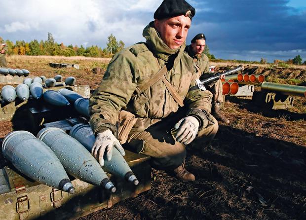 Officiellement, moins de 13 000 militaires seront déployés cette année - comme ici, en 2013. Mais la Lituanie estime que les effectifs réels pourraient atteindre 100 000 hommes.