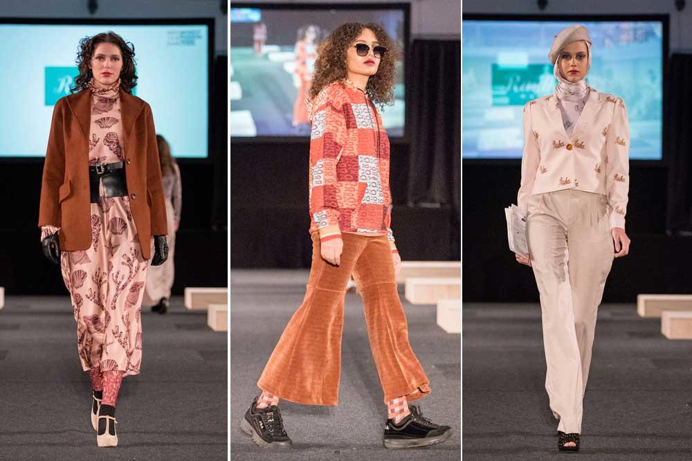 Looks vanop de catwalk van modest fashion label Raidha's Maldives