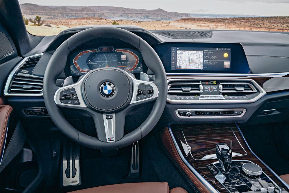 La BMW X5, moins maniéré...