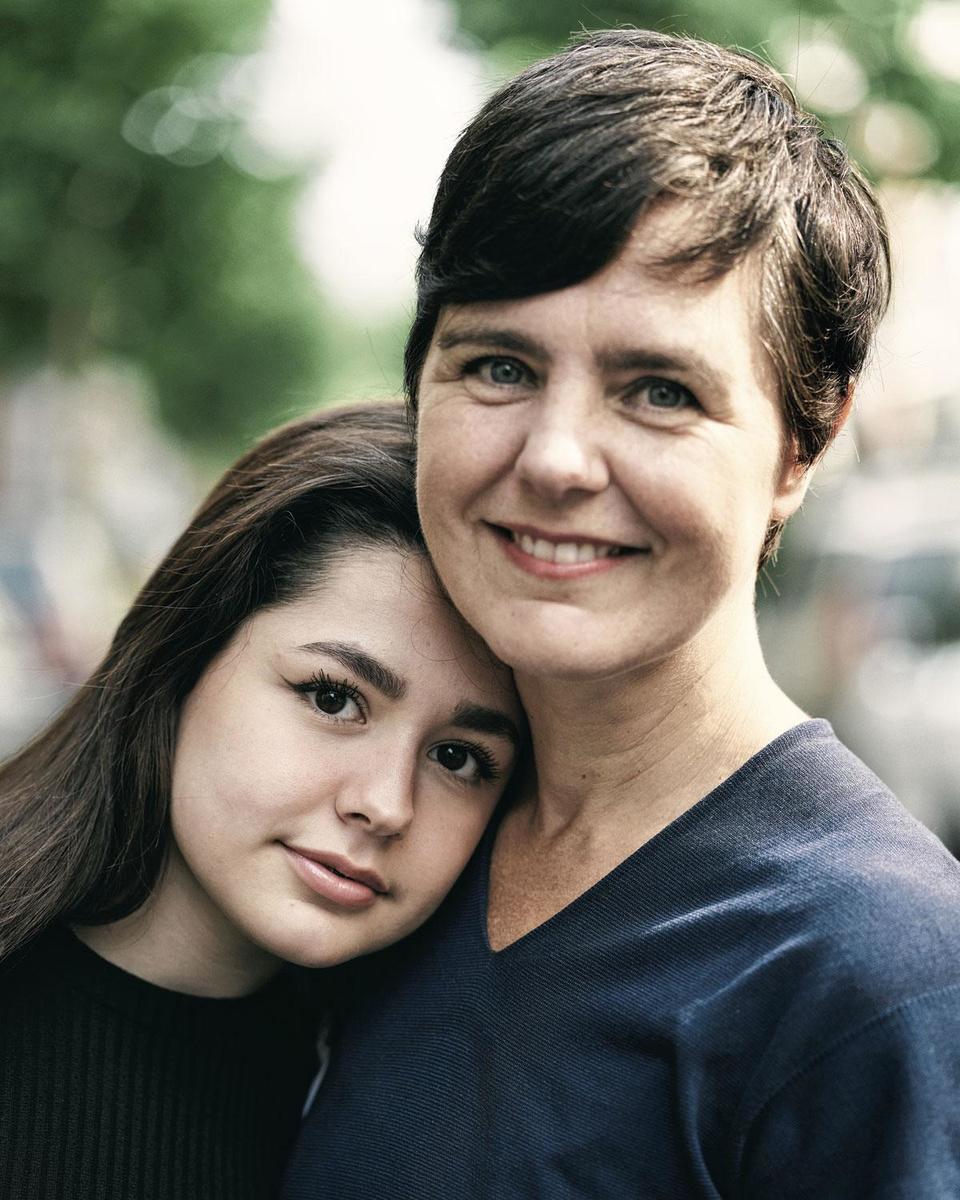 Giorgia Morero en dochter Clara