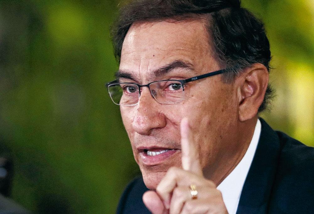 Le président Martin Vizcarra promet un plan anticorruption.