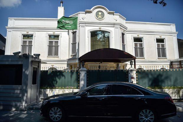 Le consulat d'Arabie saoudite à Istanbul